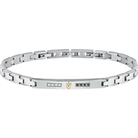 Bracciale Maserati Uomo DIAMONDS in Acciaio Zircone JM521ATY12 - JM521ATY12